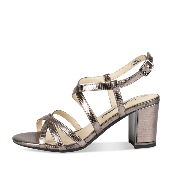 Sandalen_avec_talon PEWTER Dames