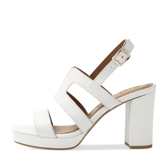 Sandalen_avec_talon WIT Dames