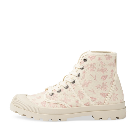 Baskets BEIGE/ROSE Femme