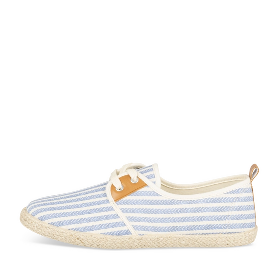 Espadrilles_avec_talon BLAUW Dames