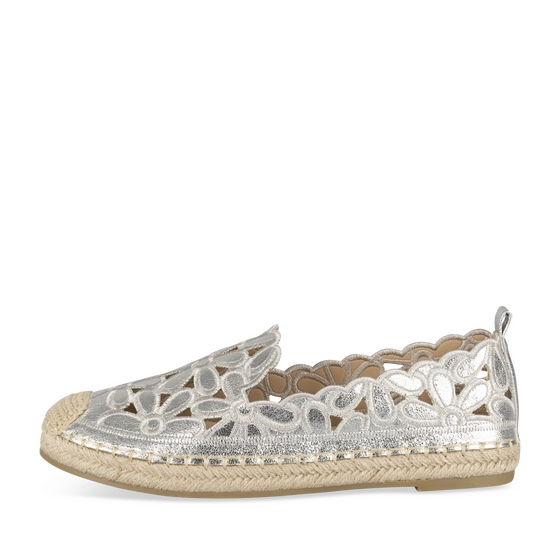 Espadrilles_avec_talon ZILVER Dames