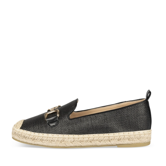 Espadrilles_avec_talon ZWART Dames