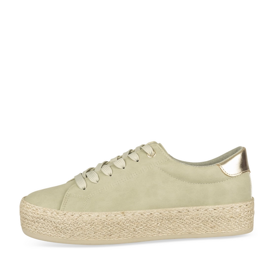 Espadrilles_avec_talon KAKI Dames