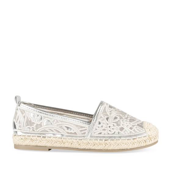Espadrilles_avec_talon ZILVER Dames