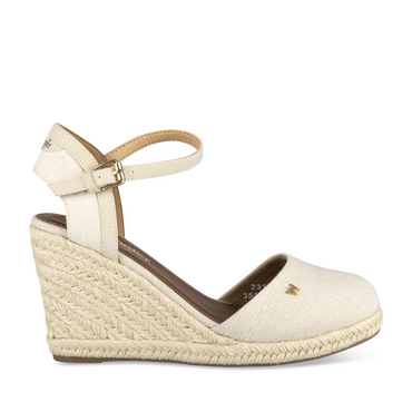 Espadrilles_avec_talon BEIGE Dames