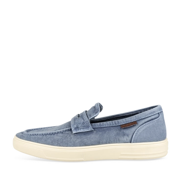 Mocassins BLAUW/JEANS Heren