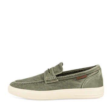 Mocassins GROEN Heren
