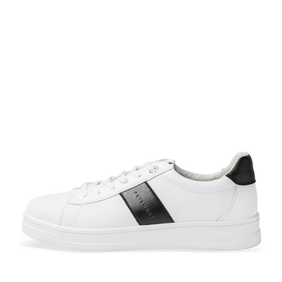 Baskets BLANC/NOIR Homme