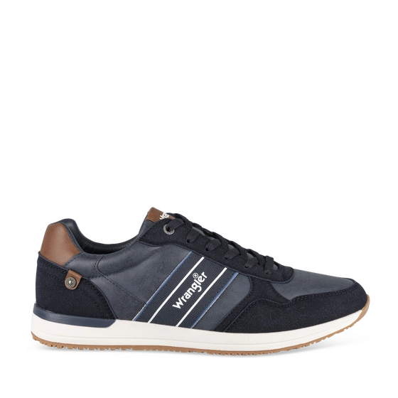 Baskets MARINE/COGNAC Homme