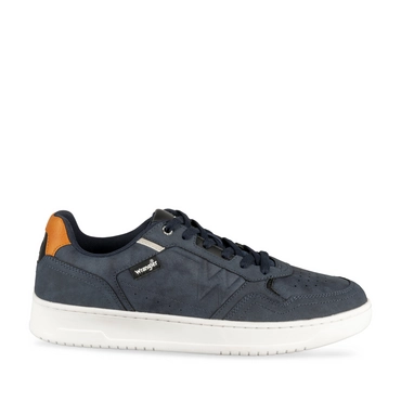 Baskets MARINE/ORANGE Homme