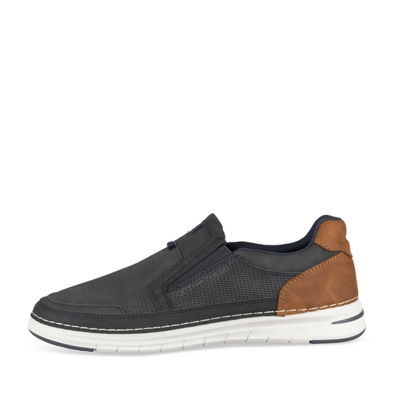 Sneakers NAVY/ COGNAC Heren