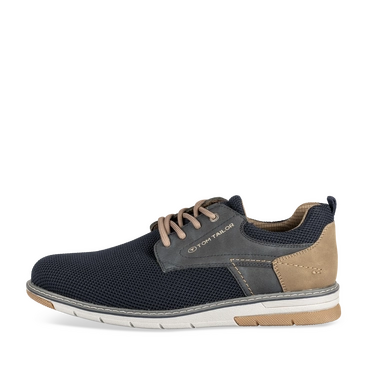 Baskets MARINE/BEIGE Homme
