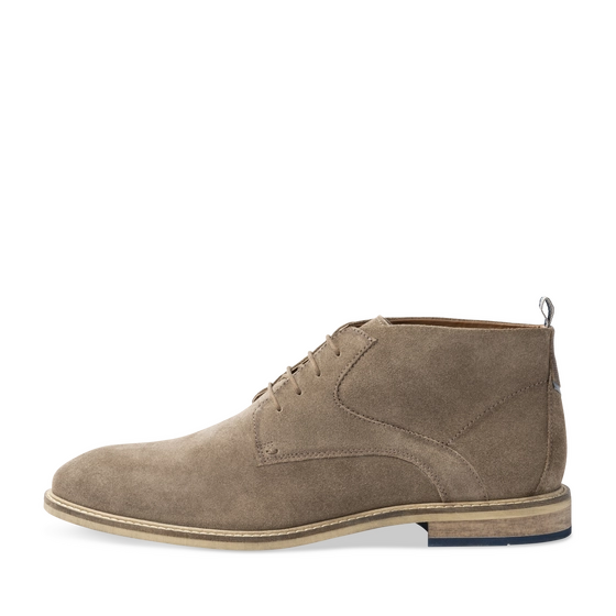 Enkellaarsjes TAUPE Heren