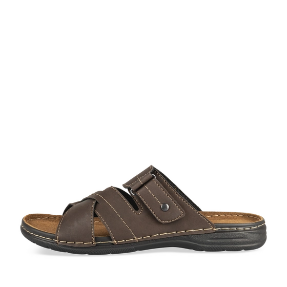 Slippers KASTANJEBRUIN Heren