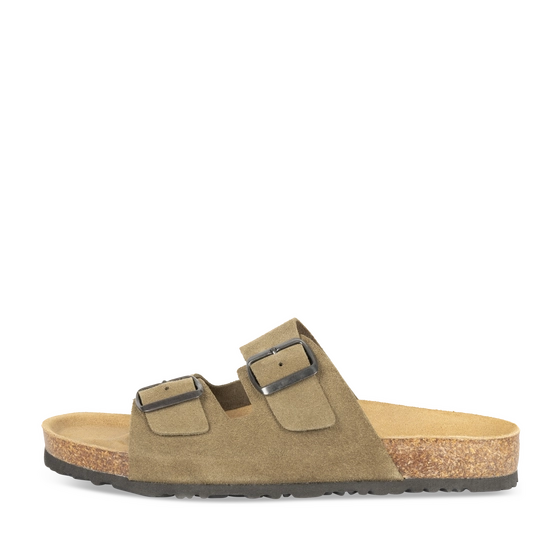 Mules KAKI Homme