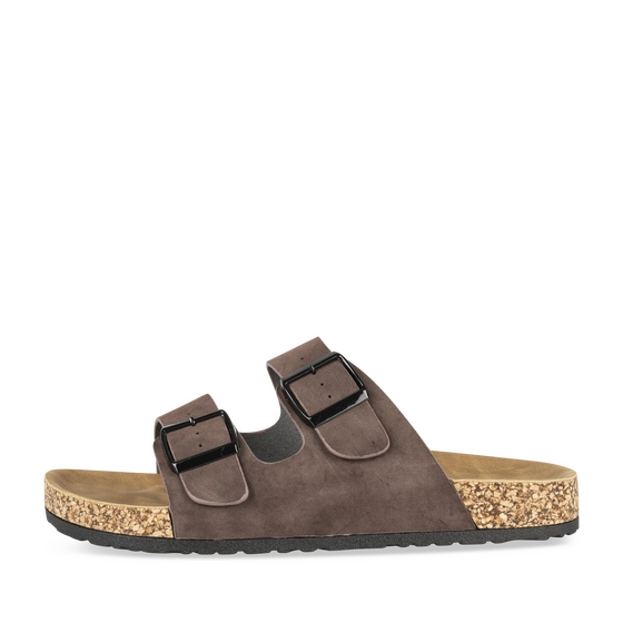 Slippers KASTANJEBRUIN Heren