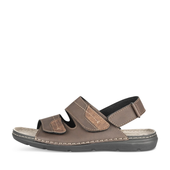 Sandalen KASTANJEBRUIN Heren