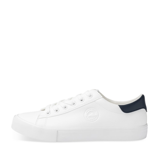 Baskets BLANC/MARINE Homme
