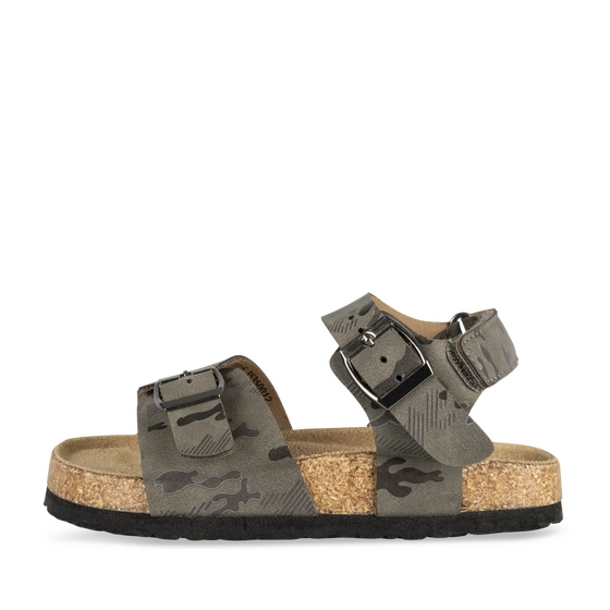 Sandalen KAKI CAMOUFLAGE Jongen