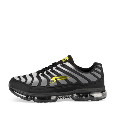Baskets NOIR/GRIS/JAUNE Homme