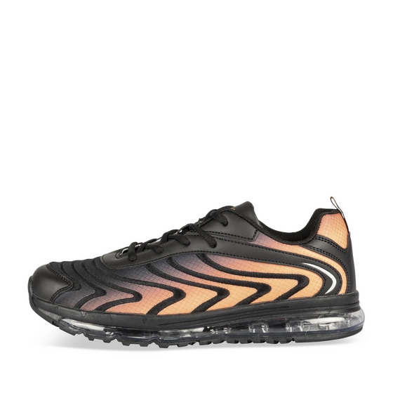 Sneakers ZWART/ORANJE Jongen