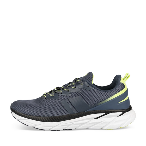Baskets MARINE/VERT Homme