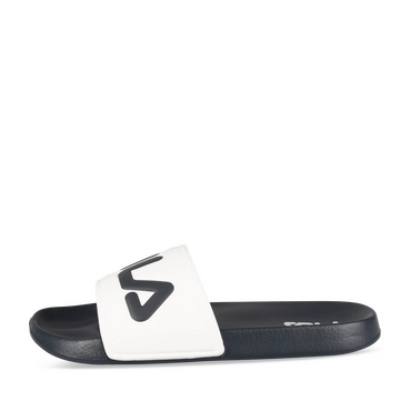 Badslippers NAVY/ROOD Heren