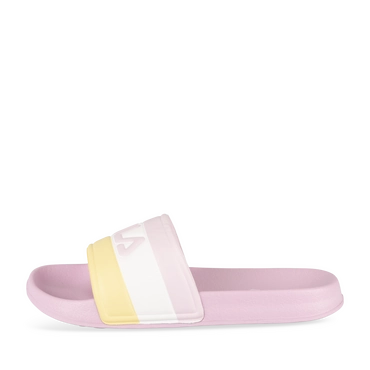 Badslippers VIOLET/GEEL Meisjes