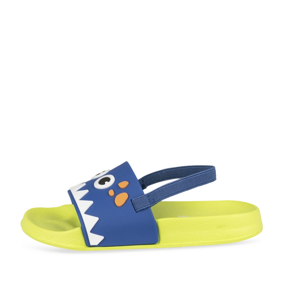 Badslippers BLAUW Jongen