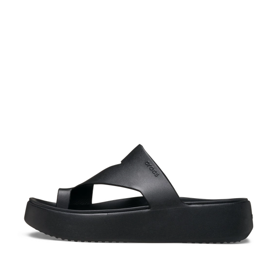 Slippers_avec_talon ZWART Dames