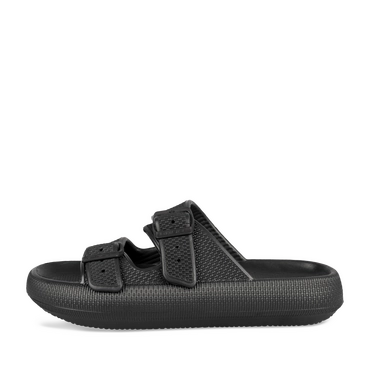 Slippers_avec_talon ZWART Dames