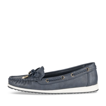 Mocassins_avec_talon NAVY Dames