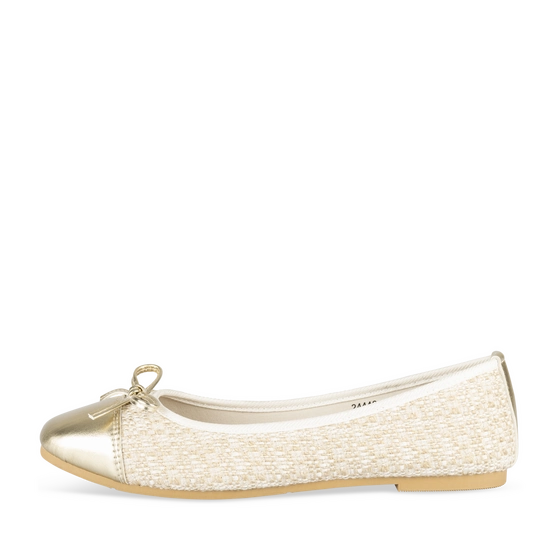 Ballerinas BEIGE/GOUD Dames