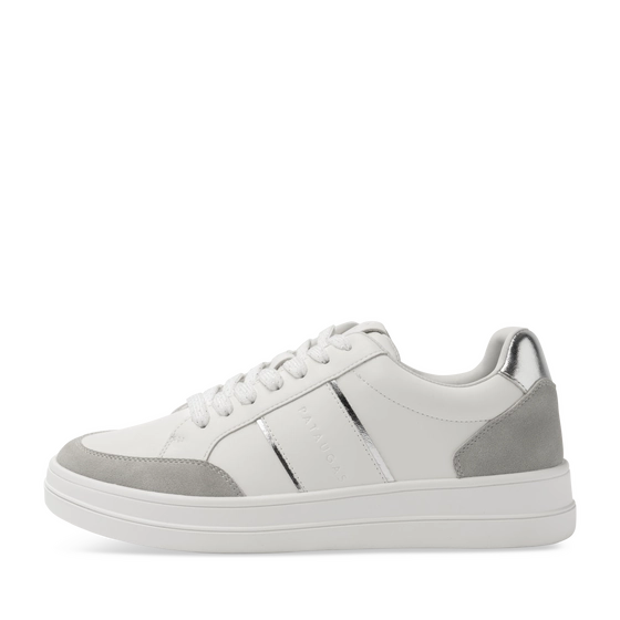 Baskets BLANC/ARGENT Femme