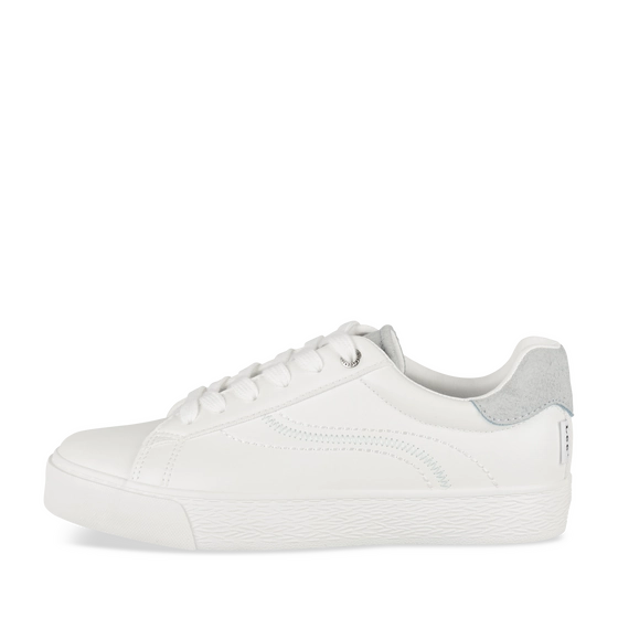 Baskets BLANC/BLEU Femme