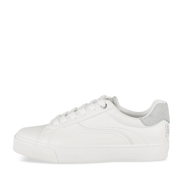 Baskets BLANC/BLEU Femme