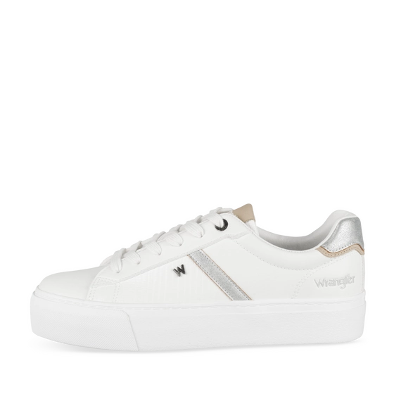Baskets BLANC/ARGENT Femme