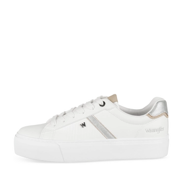 Baskets BLANC/ARGENT Femme