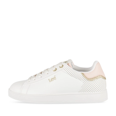 Baskets BLANC/ROSE Femme