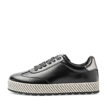 Espadrilles_avec_talon ZWART Dames