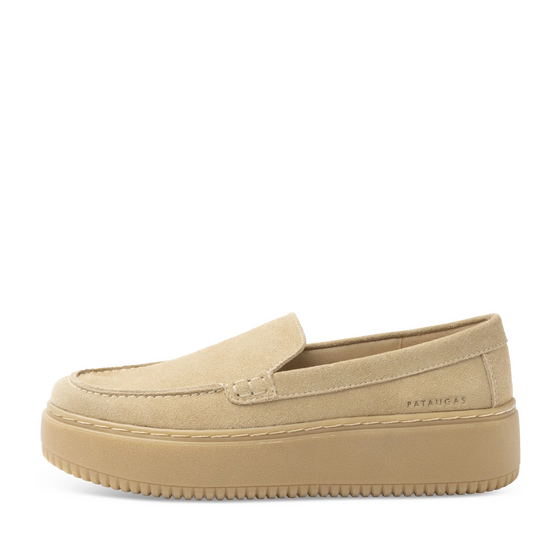 Mocassins_avec_talon TAUPE Dames
