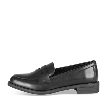 Mocassins_avec_talon ZWART Dames