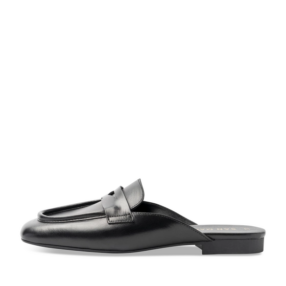 Mocassins_avec_talon ZWART Dames