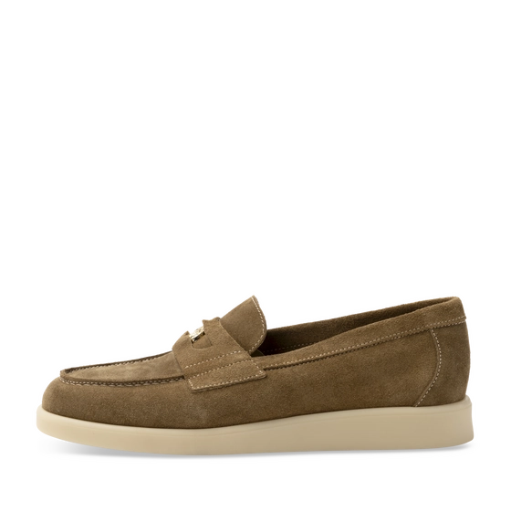 Mocassins_avec_talon KASTANJEBRUIN Dames