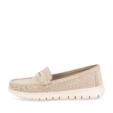 Mocassins_avec_talon TAUPE Dames