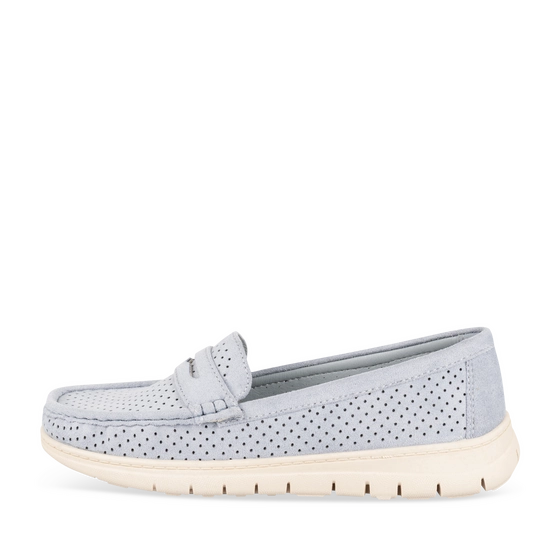 Mocassins BLEU Femme