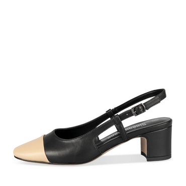 Pumps_avec_talon ZWART/COGNACKLEUR Dames