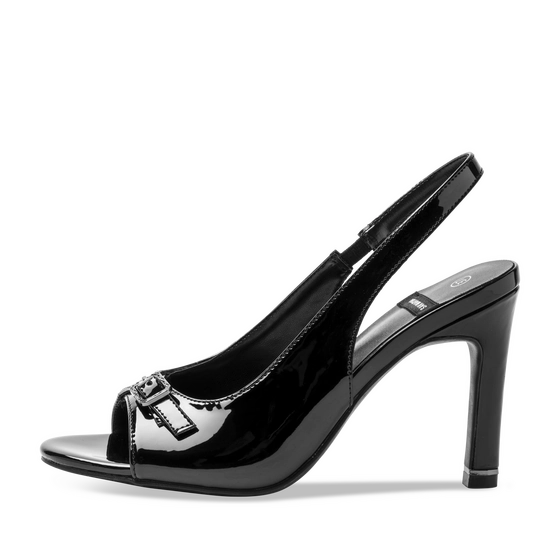 Sandalen_avec_talon ZWART Dames