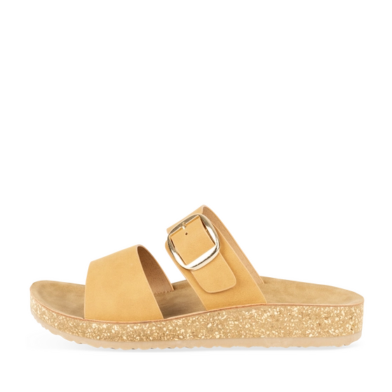 Slippers_avec_talon CAMEL Dames