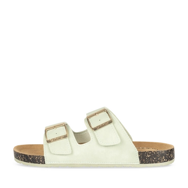 Slippers_avec_talon GROEN Dames